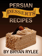 Persian Desserts Recipes: natural recipes ,healthy food cookbooks