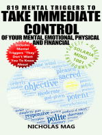 819 Mental Triggers to Take Immediate Control of Your Mental, Emotional, Physical and Financial