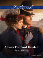 A Lady For Lord Randall