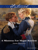 A Mistress For Major Bartlett