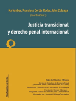 Justicia transicional y derecho penal internacional