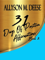 31 Days Of Positive Affirmations Book 2: 31 Days Book 2, #2