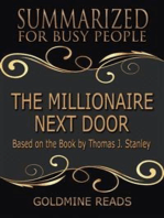 The Millionaire Next Door - Summarized for Busy People: Based on the Book by Thomas J. Stanley, Ph.D.