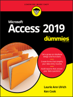 Access 2019 For Dummies
