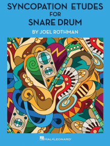 Syncopation Etudes for Snare Drum