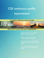 CQI continuous quality improvement Complete Self-Assessment Guide