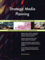 Strategic Media Planning Complete Self-Assessment Guide