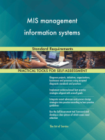 MIS management information systems Standard Requirements