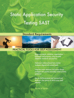 Static Application Security Testing SAST Standard Requirements