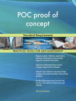 POC proof of concept Standard Requirements