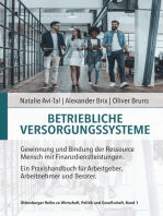 Betriebliche Versorgungssysteme: Gewinnung und Bindung der Ressource Mensch mit Finanzdienstleistungen