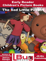 The Sad Little Puppet: Early Reader - Children's Picture Books