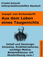 Aus dem Leben eines Taugenichts - Lektürehilfe und Interpretationshilfe. Interpretationen und Vorbereitungen für den Deutschunterricht.