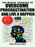 758 Mental Triggers to Overcome Procrastination and Live a Happier Life