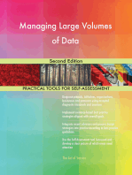 Managing Large Volumes of Data Second Edition