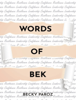 Words of Bek