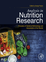 Analysis in Nutrition Research: Principles of Statistical Methodology and Interpretation of the Results