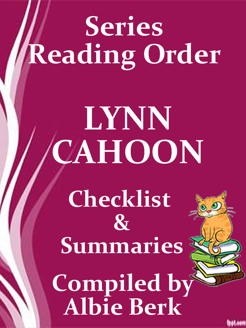 Lynn Cahoon Series Reading Order with Summaries & Checklist by