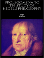 Prolegomena to the Study of Hegel's Philosophy