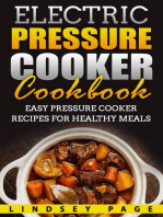 Electric Pressure Cooker Cookbook