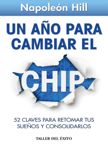 Un año para cambiar el chip: 52 claves para retomar tus sueños y consolidarlos