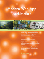 Modern Web App Architecture Standard Requirements