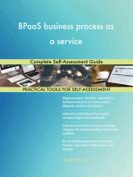 BPaaS business process as a service Complete Self-Assessment Guide