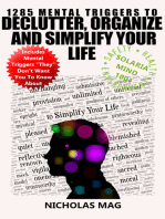 1285 Mental Triggers to Declutter, Organize, and Simplify Your Life