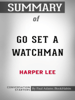 Summary of Go Set a Watchman: A Novel