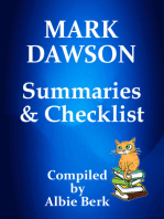Mark Dawson: with Checklist & Summaries