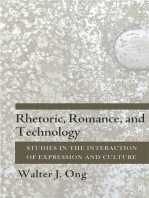 Rhetoric, Romance, and Technology: Studies in the Interaction of Expression and Culture