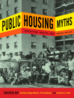 Public Housing Myths: Perception, Reality, and Social Policy