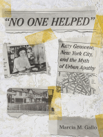 "No One Helped": Kitty Genovese, New York City, and the Myth of Urban Apathy