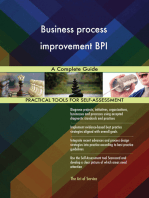 Business process improvement BPI A Complete Guide