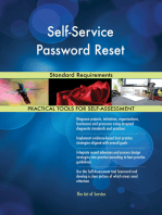 Self-Service Password Reset Standard Requirements