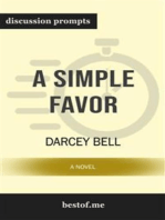 A Simple Favor: A Novel: Discussion Prompts