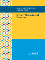 Gale Researcher Guide for: Other Theories of Dreams