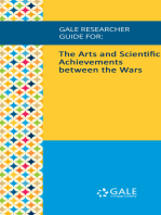 Gale Researcher Guide for: The Arts and Scientific Achievements between the Wars