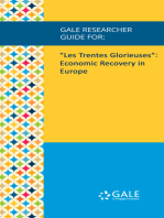 "Gale Researcher Guide for: ""Les Trentes Glorieuses"": Economic Recovery in Europe"
