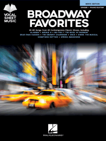 Broadway Favorites - Men's Edition: Singer + Piano/Guitar