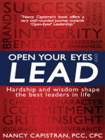 Open Your Eyes and LEAD: Hardship and wisdom shape the best leaders in life