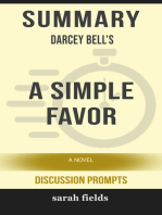 Summary: Darcey Bell's A Simple Favor: A Novel