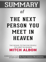 Summary of The Next Person You Meet in Heaven: The Sequel to The Five People You Meet in Heaven