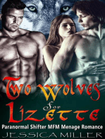 Two Wolves For Lizette (Paranormal Shifter MFM Menage Romance)