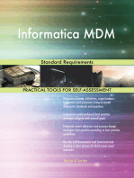 Informatica MDM Standard Requirements