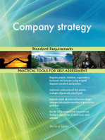 Company strategy Standard Requirements