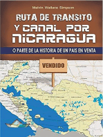 Ruta de tránsito y canal por Nicaragua