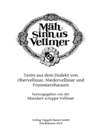Mäh Sinn us Vellmer: Texte aus dem Dialekt von Obervellmar, Niedervellmar und Frommershausen