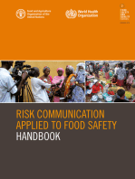Risk Communication Applied to Food Safety Handbook
