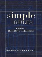Simple Rules: Building Elements: Simple Design Rules for Architects & Builders, #2